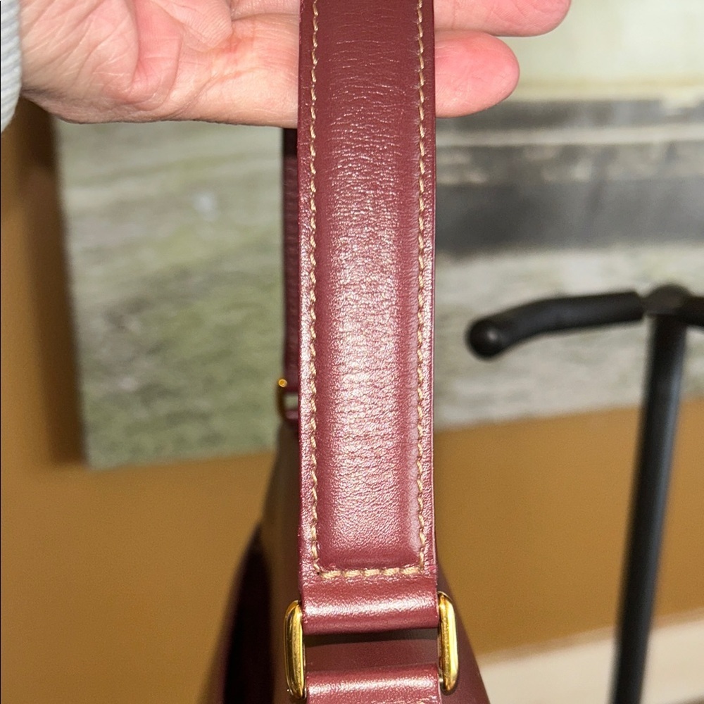 Cartier
Bordeaux Leather Handbag/ Kelly Bag - Picture 12 of 15